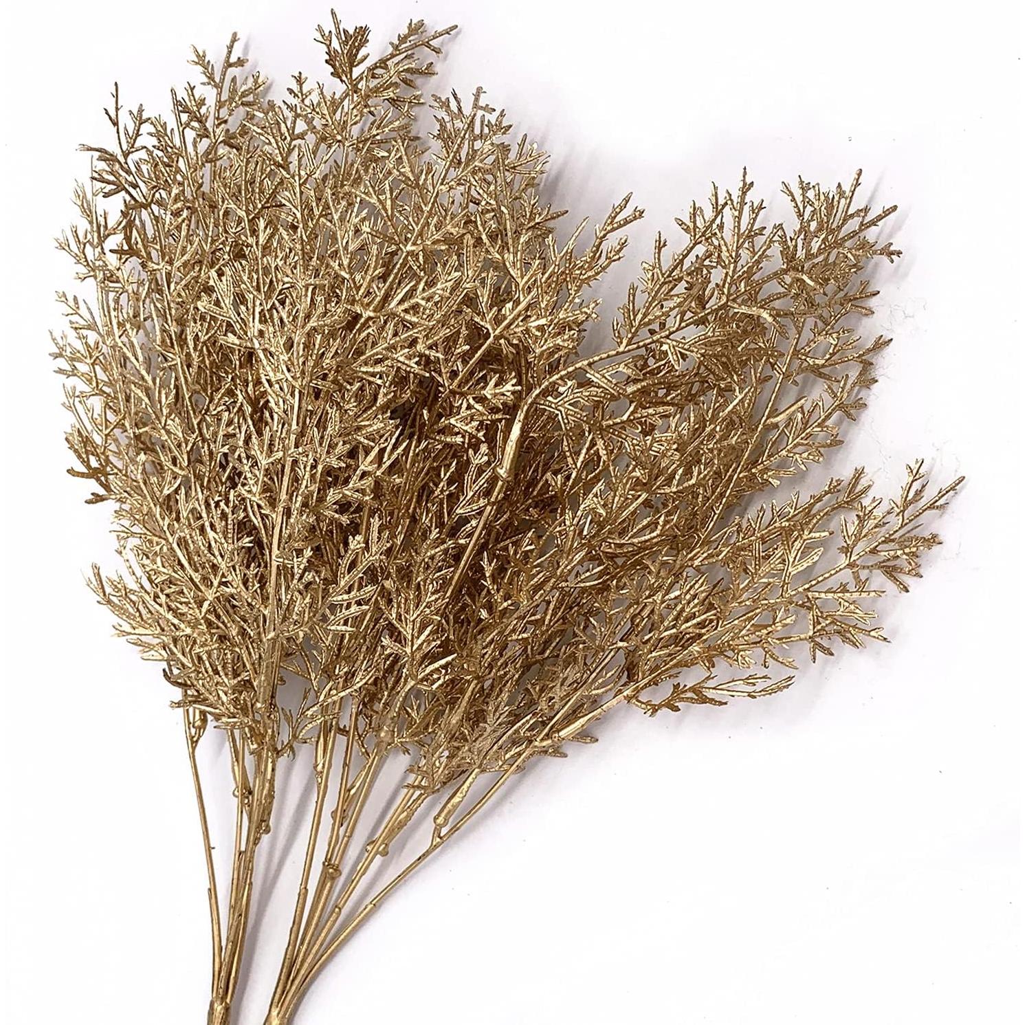 Ramas de Ramita Dorada CATTREE - 2 Paquete 36 cm Decoración
