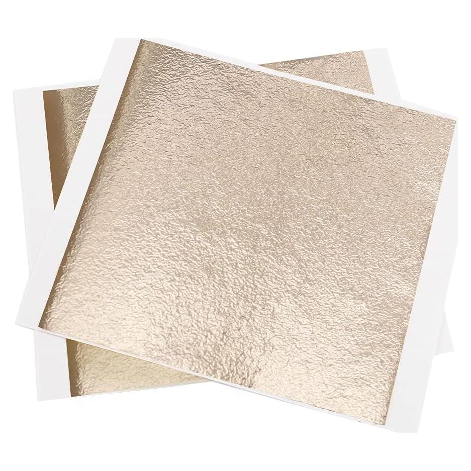 Hojas de Oro Imitación KINNO 100 Hojas 13x13.5cm Decoración