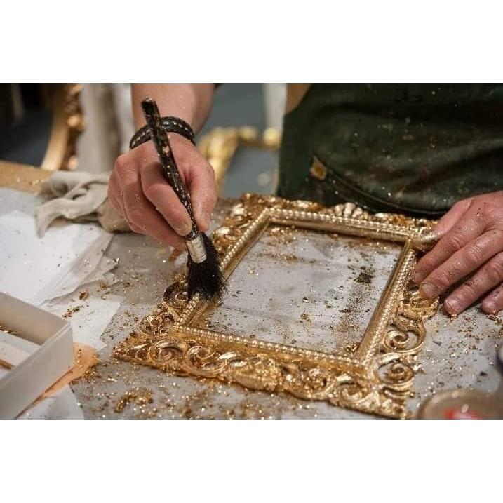 Hojas de Oro Imitación Famosa 100 Unidades 8x8 cm