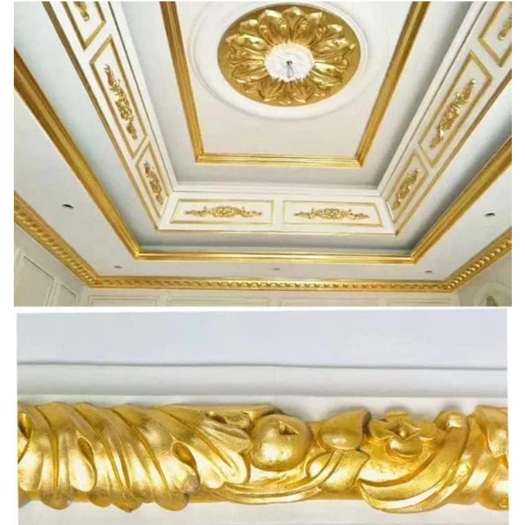 Hojas de Oro Imitación Famosa 100 Unidades 8x8 cm