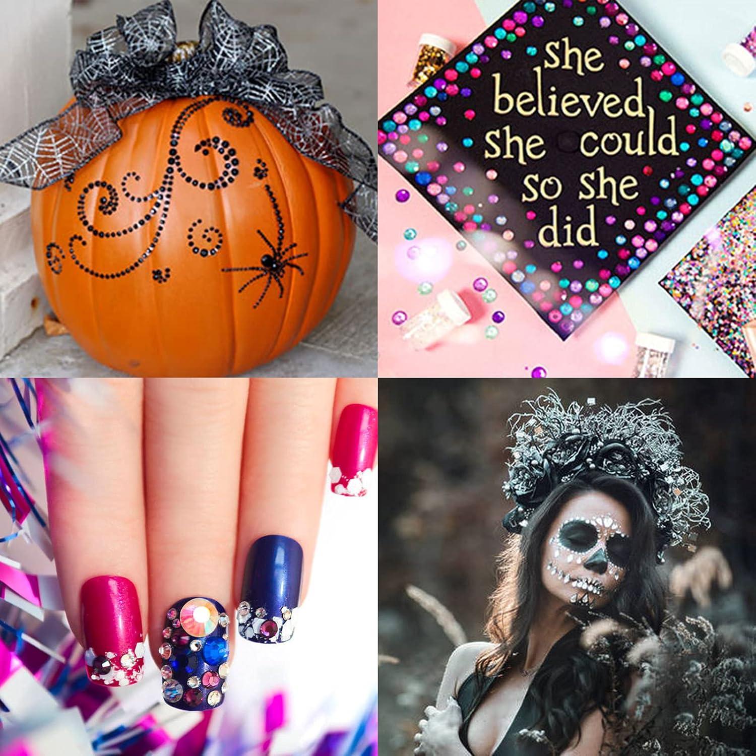 Calcomanías de Rhinestone Housuner 2580 Piezas Multicolor