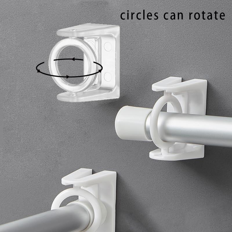 Soportes Autoadhesivos para Varilla de Cortina FQ - 2 Piezas