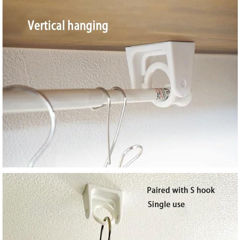 Soportes Autoadhesivos para Varilla de Cortina FQ - 2 Piezas