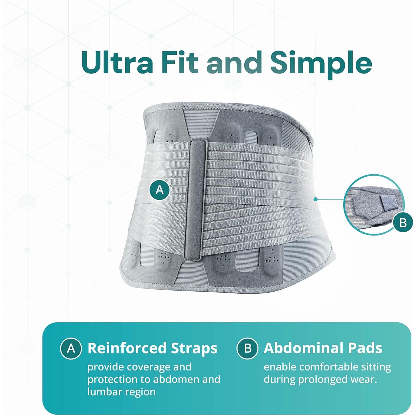 Faja Soporte Lumbar OPPO 2366 - Alivio Espalda Baja Grande