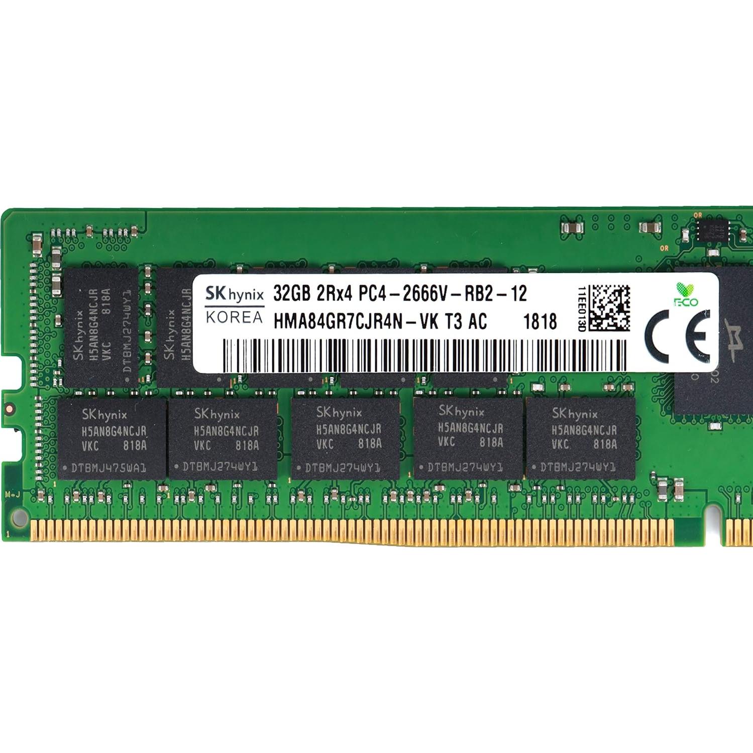Memoria RAM 32GB DDR4 ECC SK HYNIX HMA84GR7CJR4N-VK 2666MHz