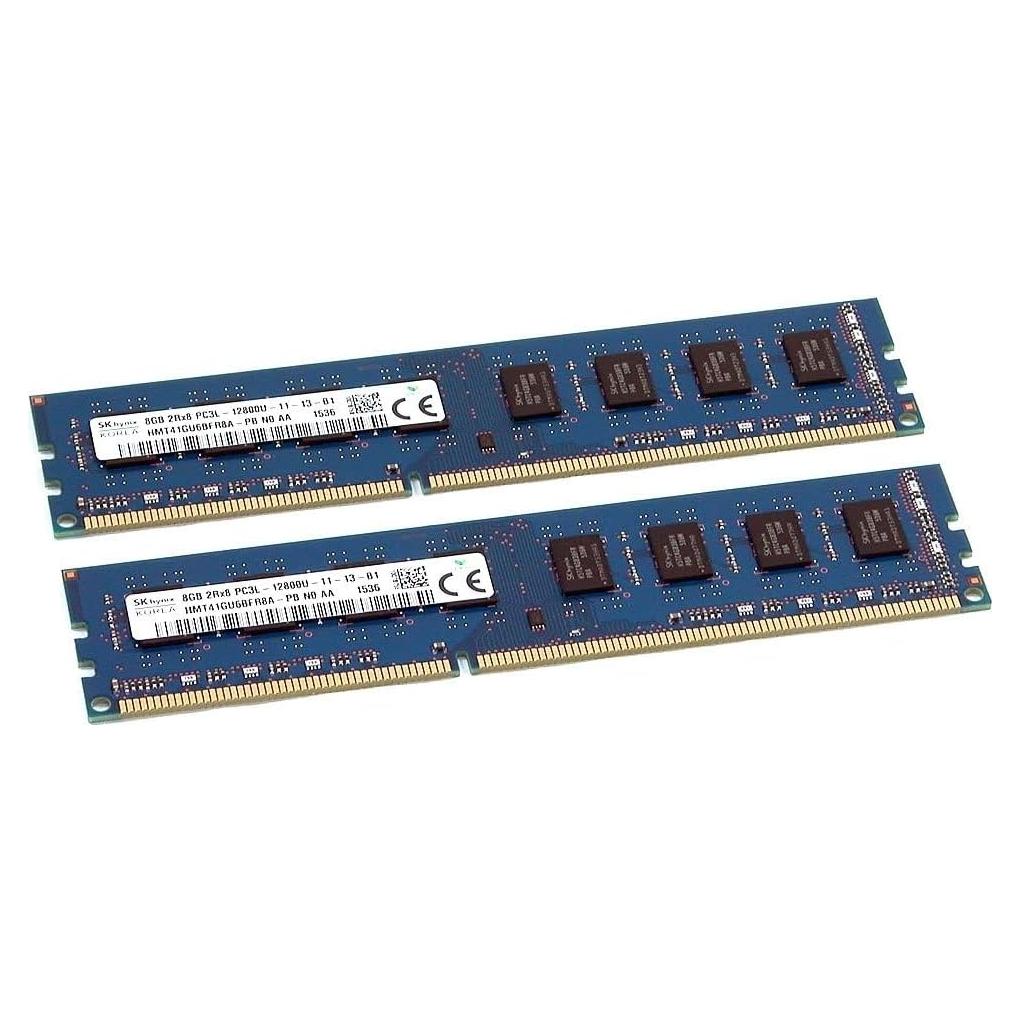 Memoria RAM SK Hynix 16GB (2x8GB) DDR3 240 Pin PC3L-12800U