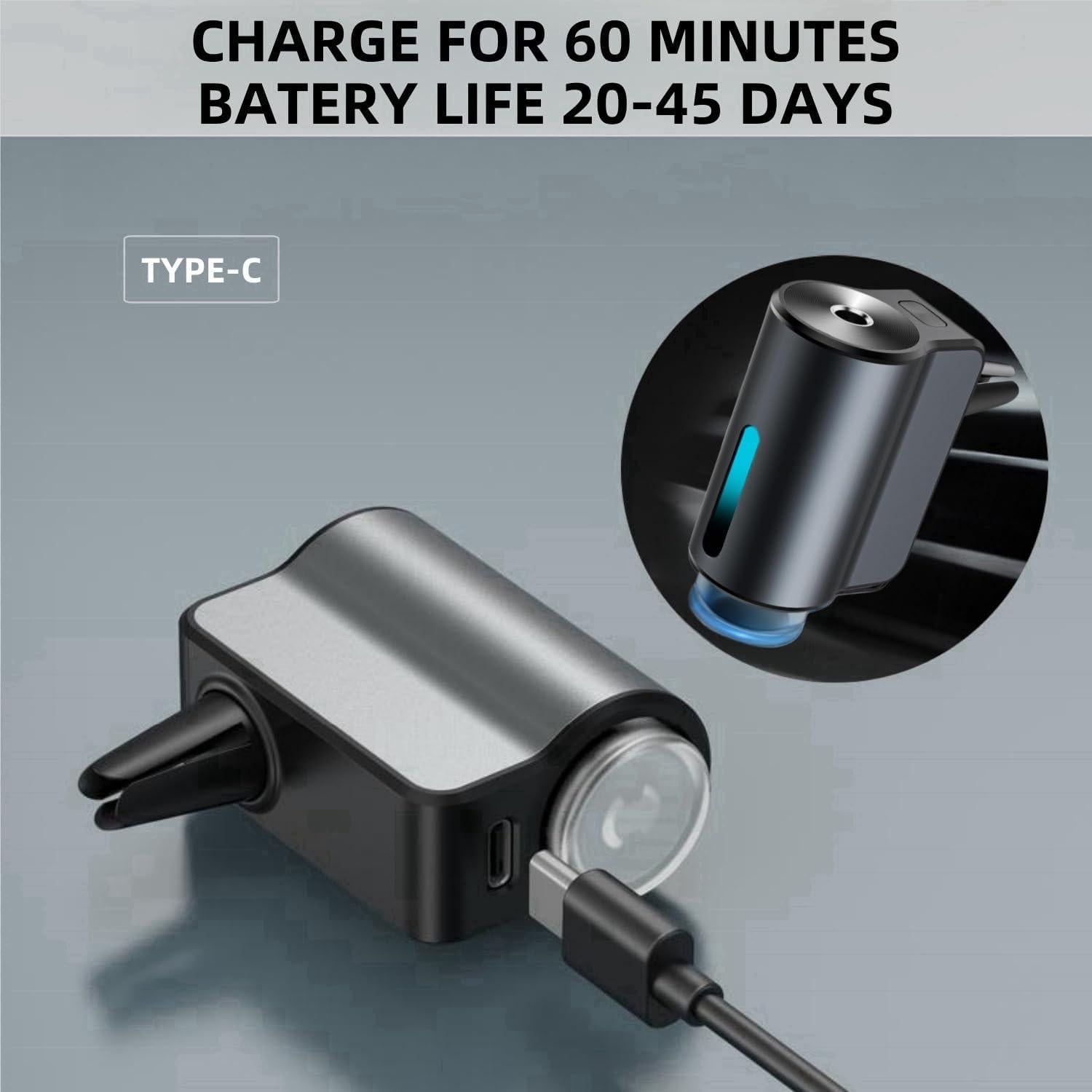 Difusor de Aromatizante para Carro StandSky con 3 Modos