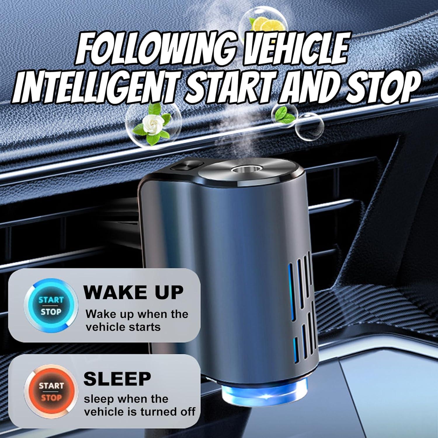 Difusor de Ambientador Inteligente TAGYSH para Auto con 6 Fragancias