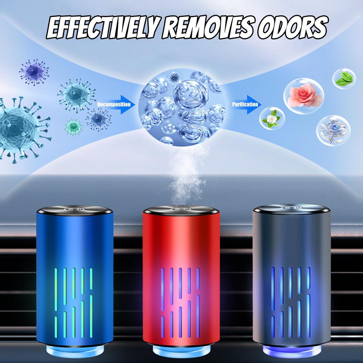 Difusor de Ambientador Inteligente TAGYSH para Auto con 6 Fragancias