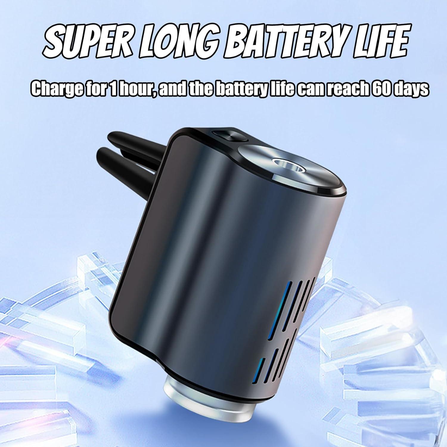 Difusor de Ambientador Inteligente TAGYSH para Auto con 6 Fragancias