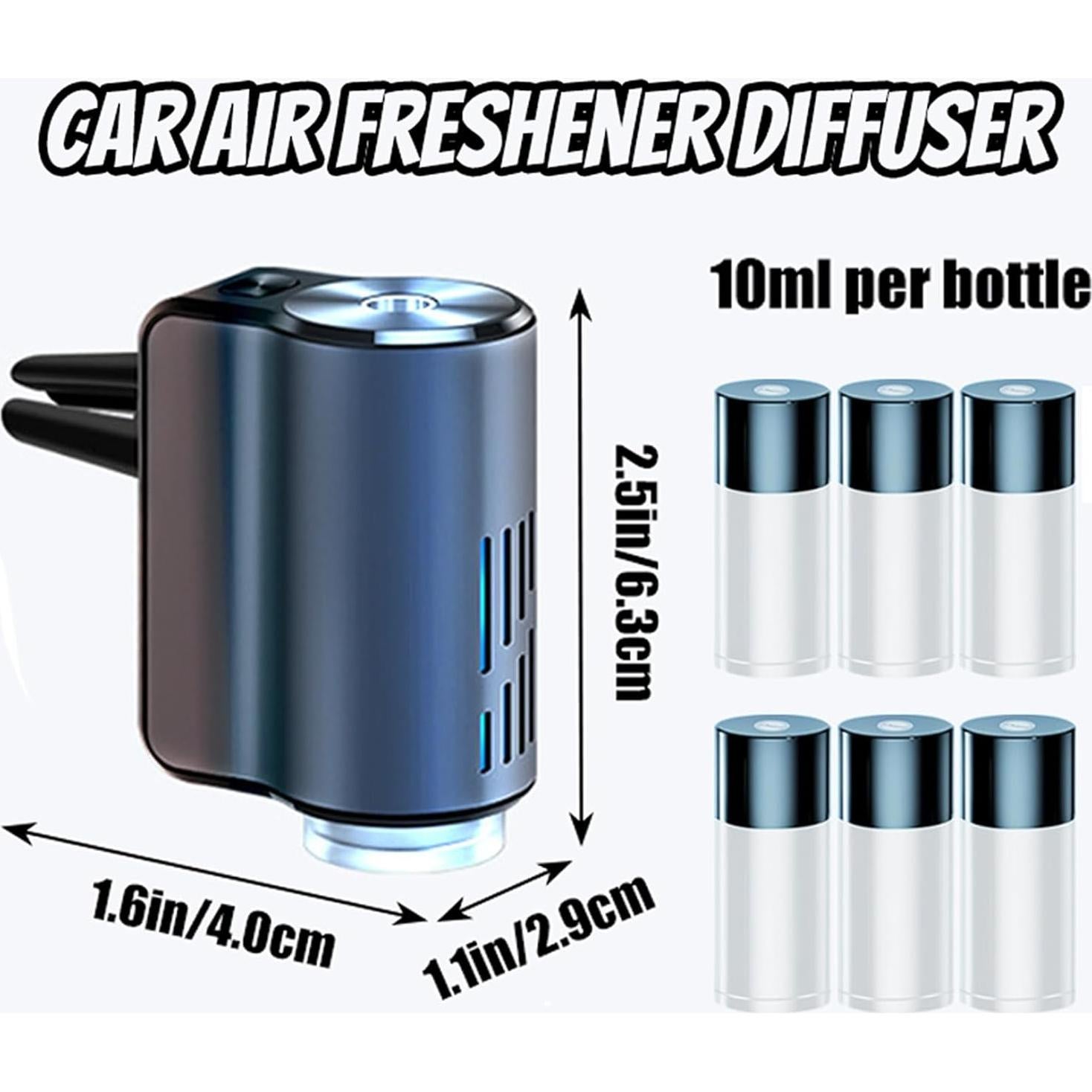 Difusor de Ambientador Inteligente TAGYSH para Auto con 6 Fragancias