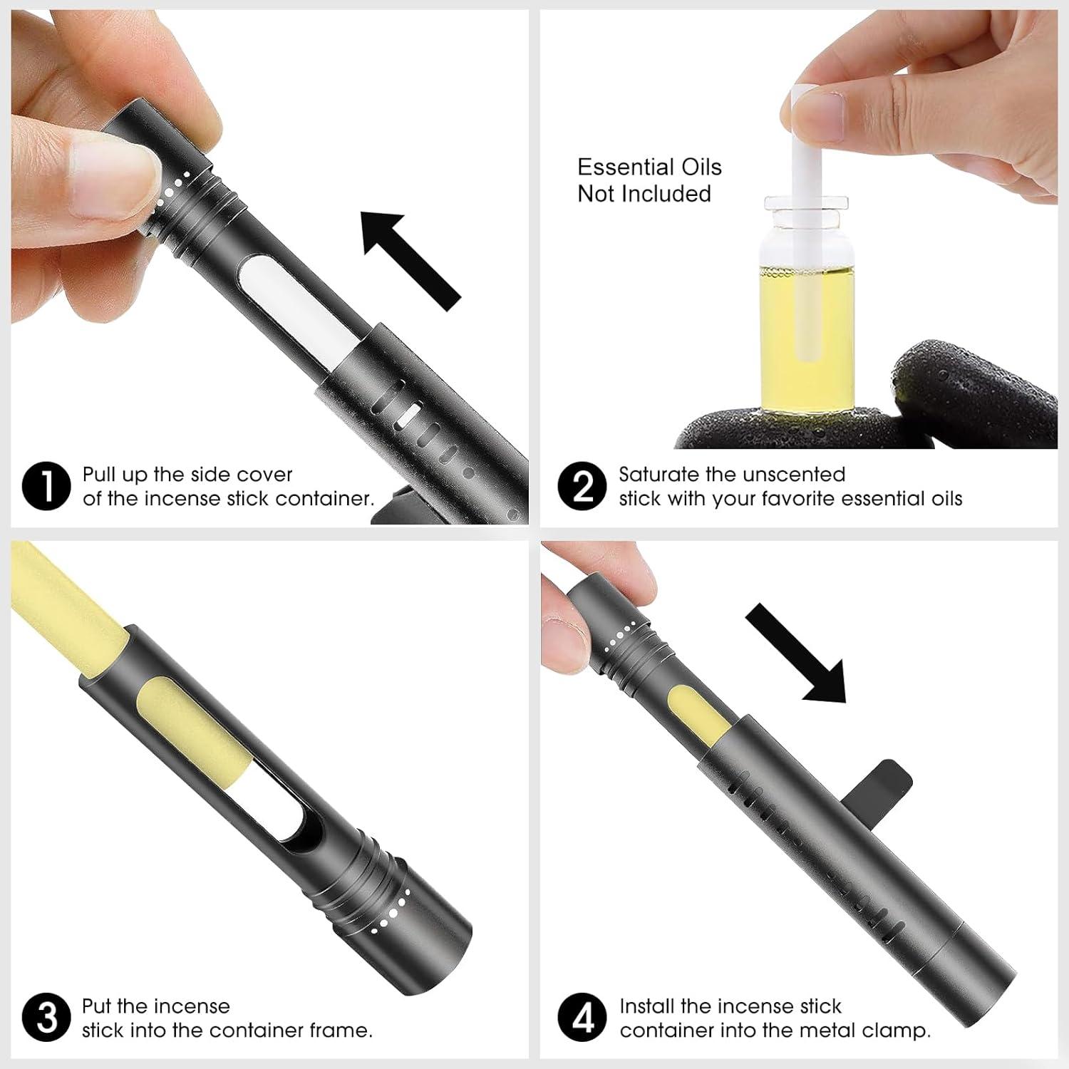 Difusor de Aromas para Auto EORRZZY con 12 Varillas Recarga