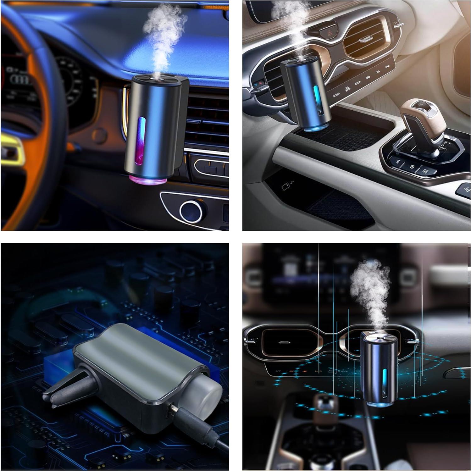 Difusor de Aromas para Carro Inteligente con 3 Modos Ajustables