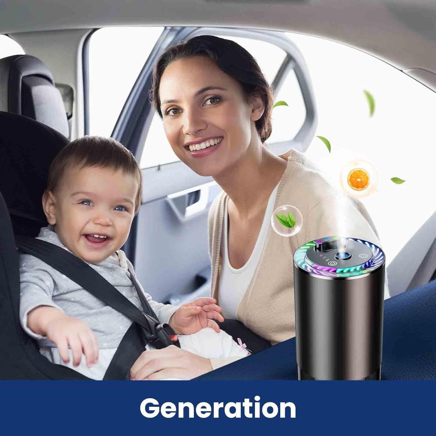 Difusor de Auto Inteligente Toretark con Luz Estrellada 3 Modos