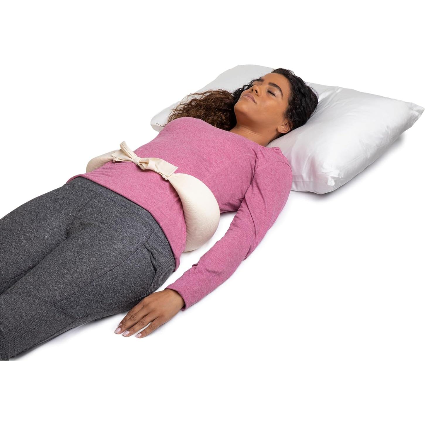 Almohada Rollo Nocturno OPTP Grande para Espalda Baja