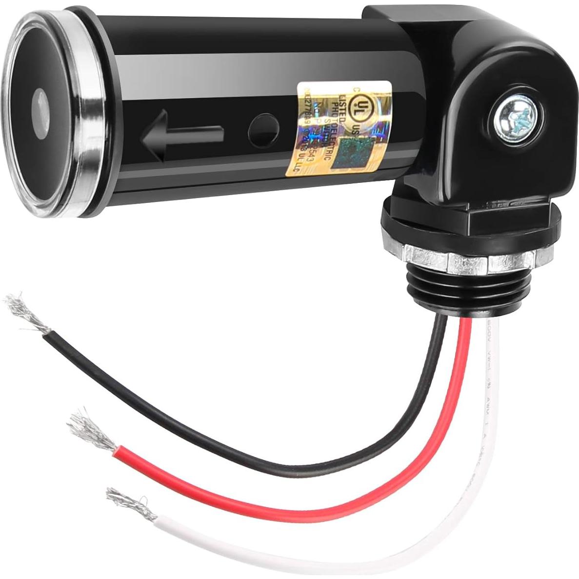 Paquete de 2 Sensores Dusk a Dawn ORRGENA IP65 110-240V