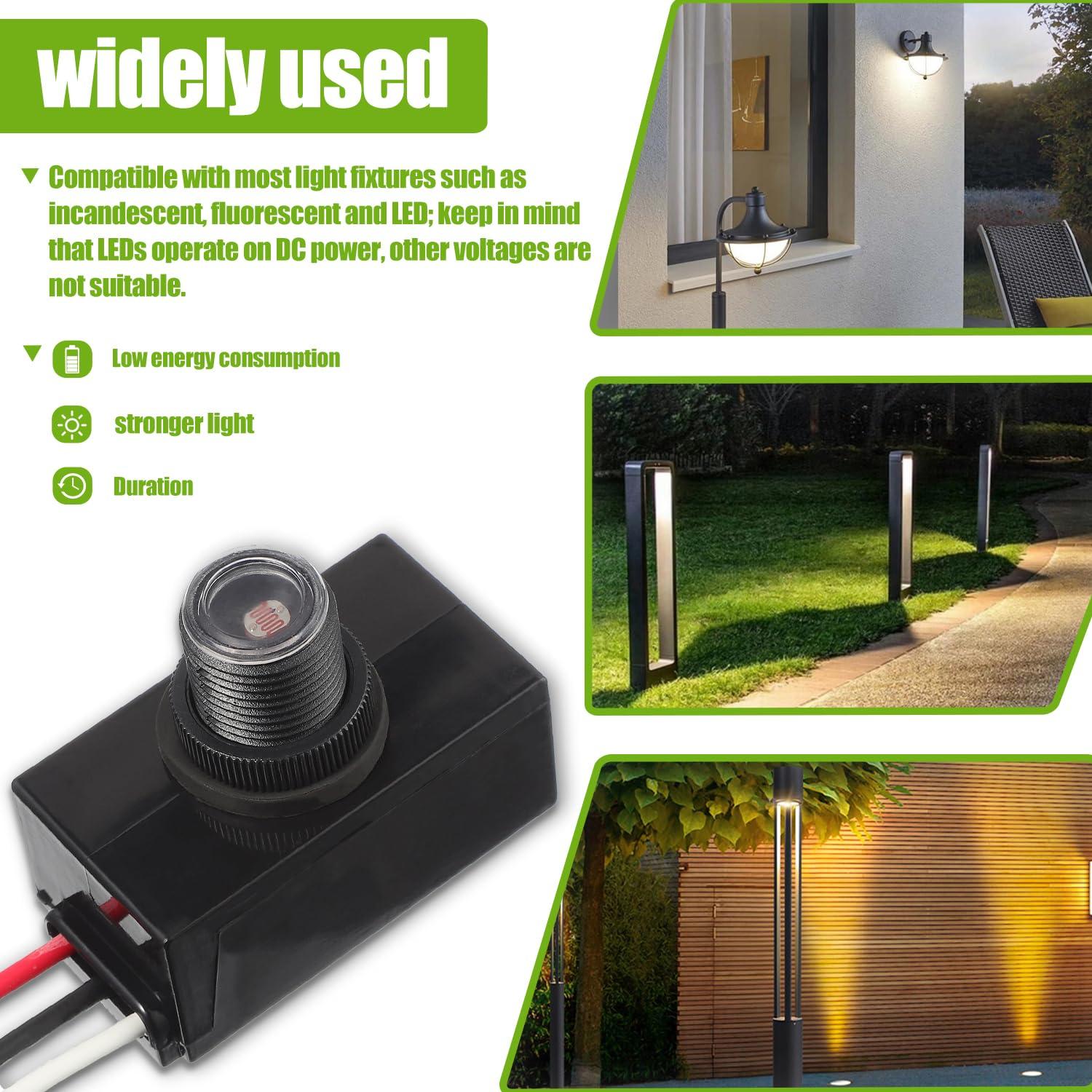 Sensor Fotoeléctrico Dusk to Dawn EPLZON EP-DTDS-3PCS 120-277V