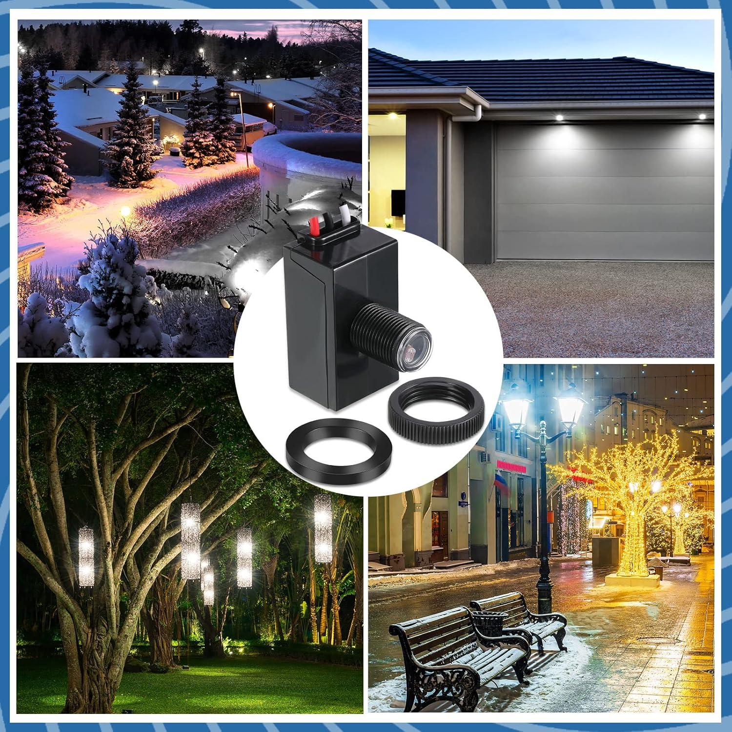 Sensor Fotoeléctrico Flutesan 6 Paquetes 100-277V Automático