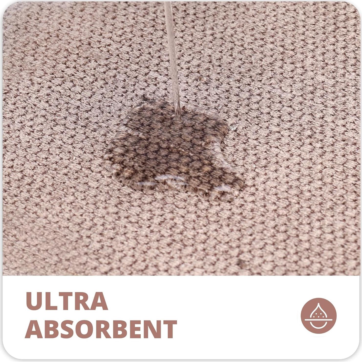Alfombra de Baño Antideslizante Bosap Beige 17x27 cm