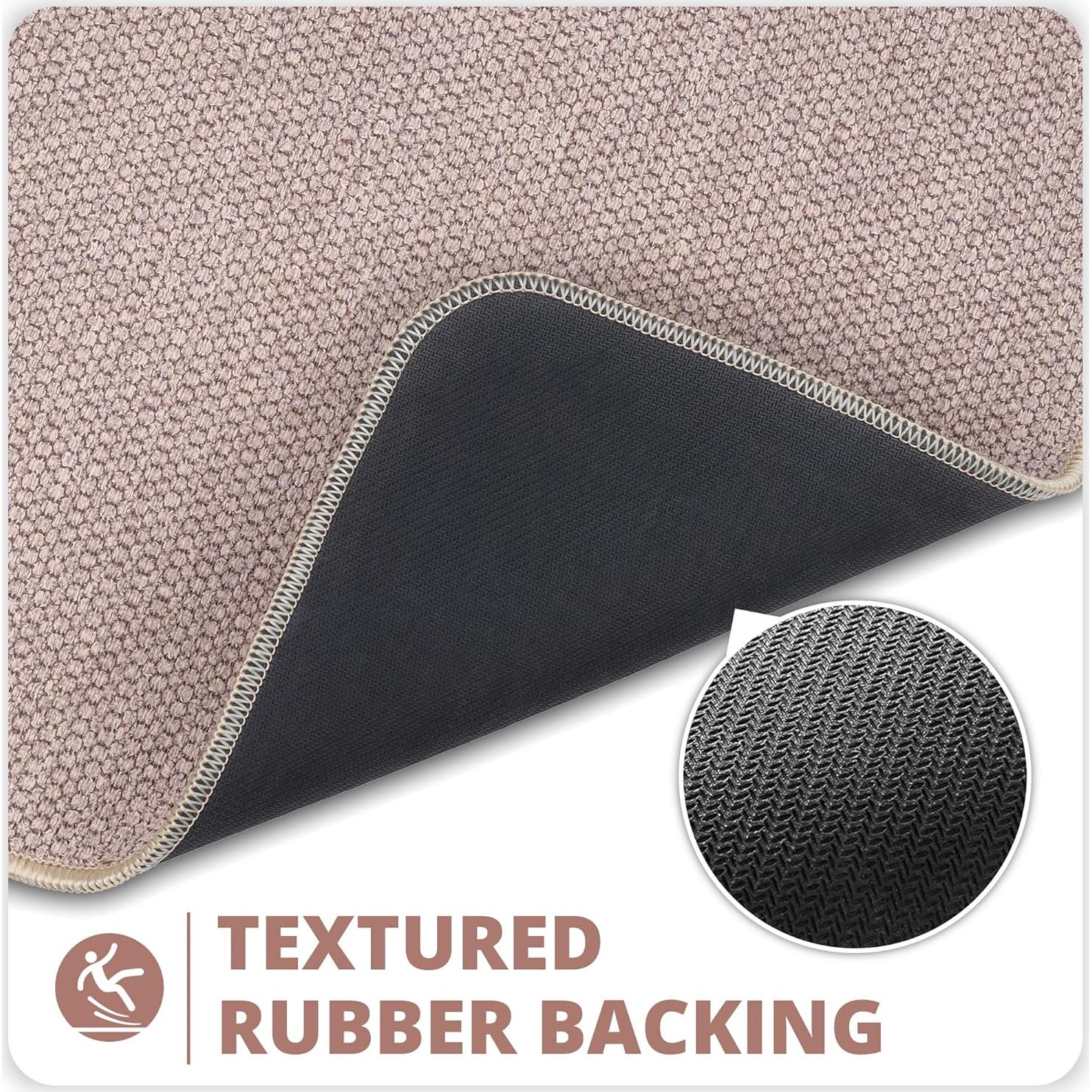 Alfombra de Baño Antideslizante Bosap Beige 17x27 cm