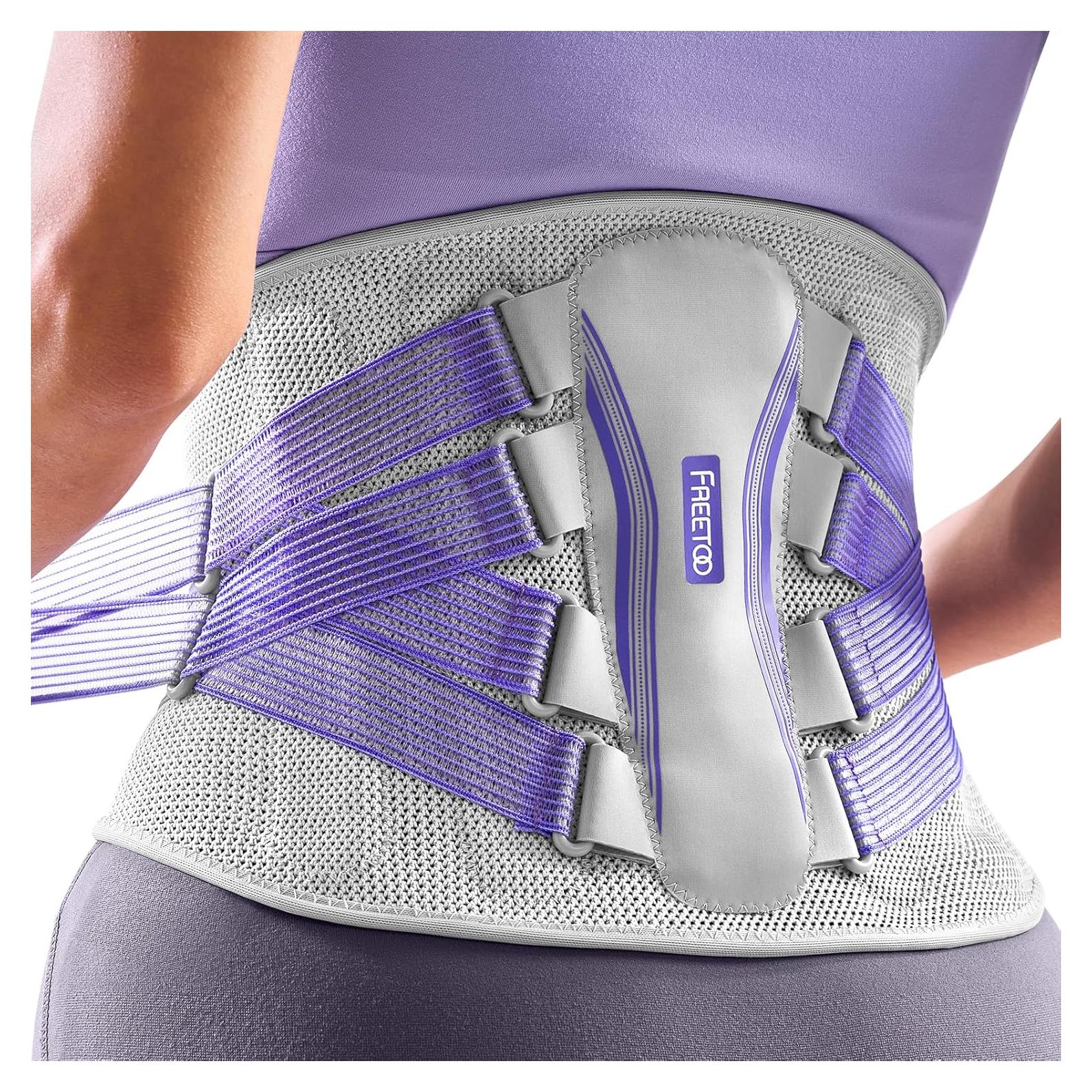 Faja FREETOO Soporte Lumbar Ajustable para Mujeres