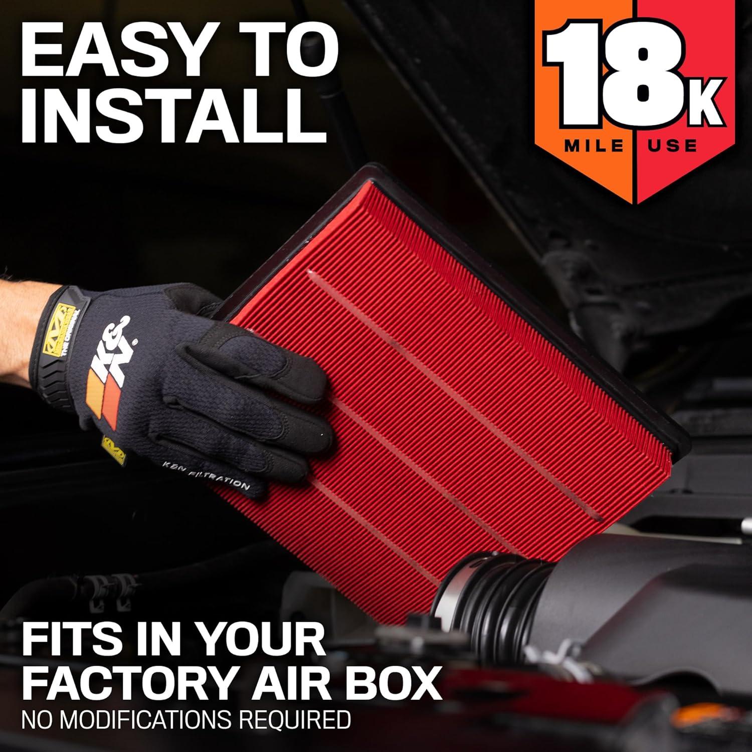 Filtro de Aire K&N Advantage Plus 18K para Toyota SUV y Camionetas