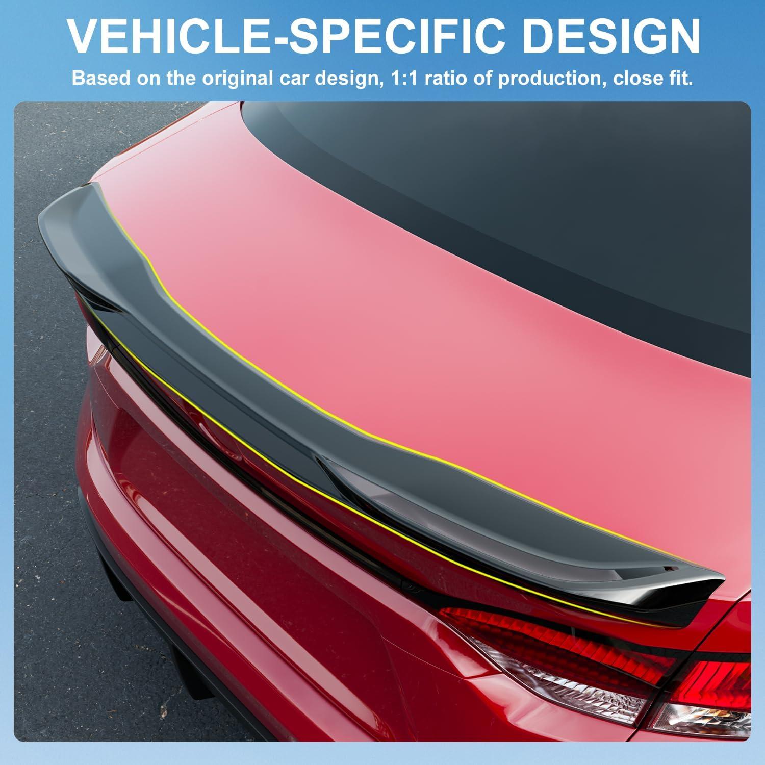 Spoiler Xipoo Alerón Trasero Negro Brillante para Toyota Corolla 2020-2025