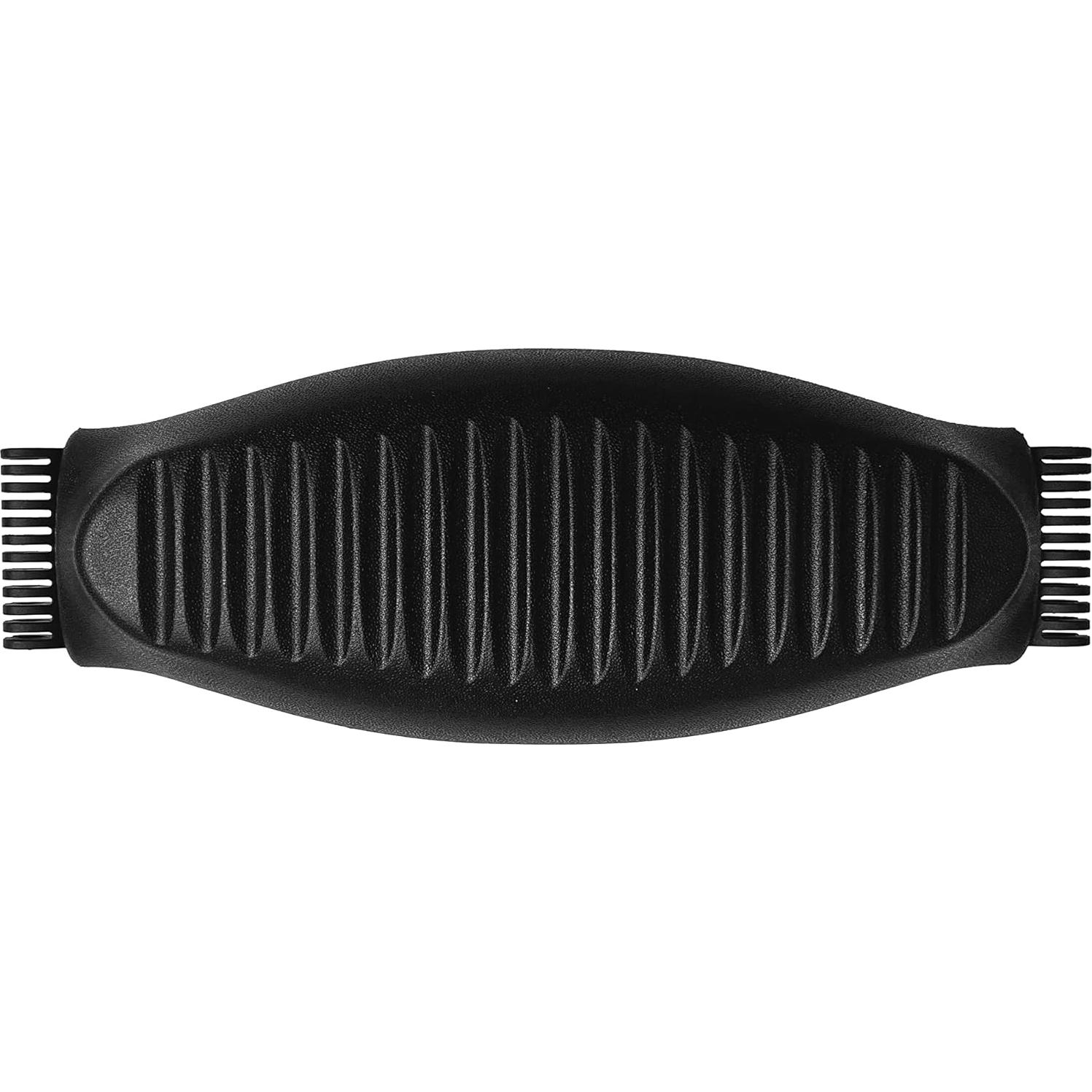 Almohada Lumbar FOAMON C - Soporte Ergonómico Negro