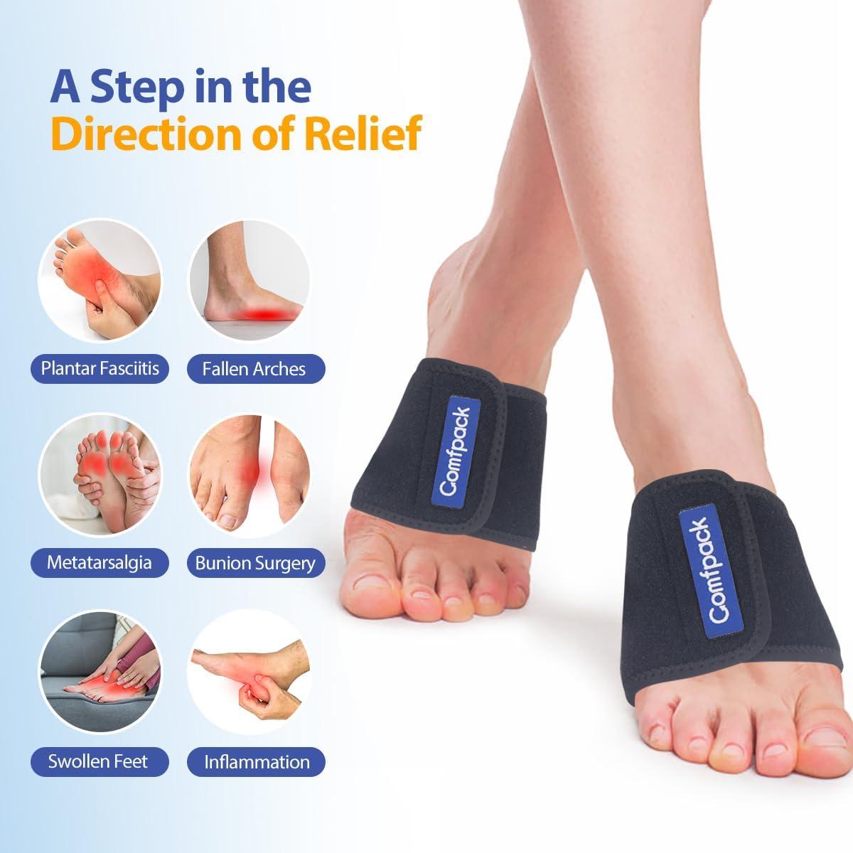 Compresa Fría Comfpack con 2 Paquetes de Gel Reutilizables