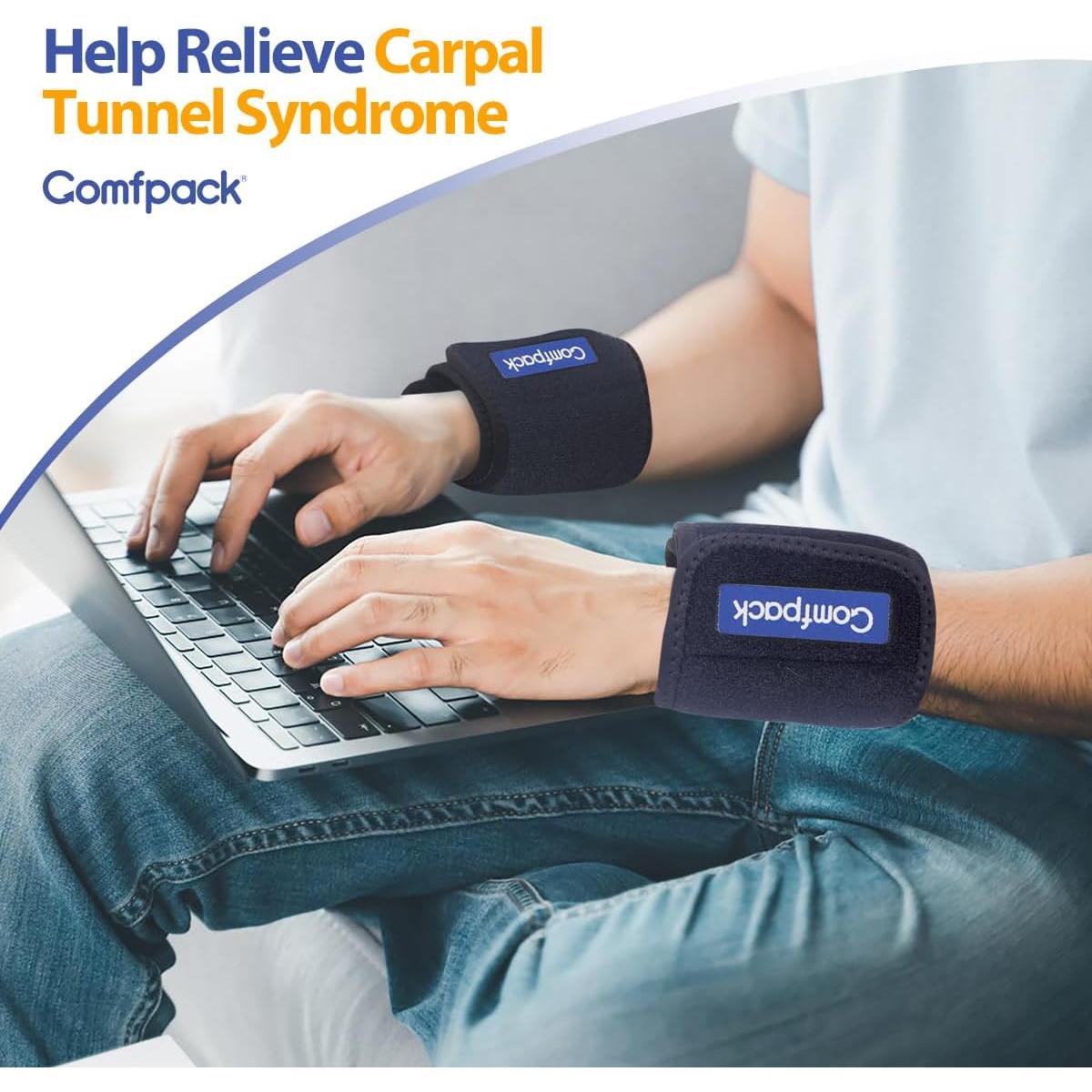 Compresa Fría Comfpack con 2 Paquetes de Gel Reutilizables