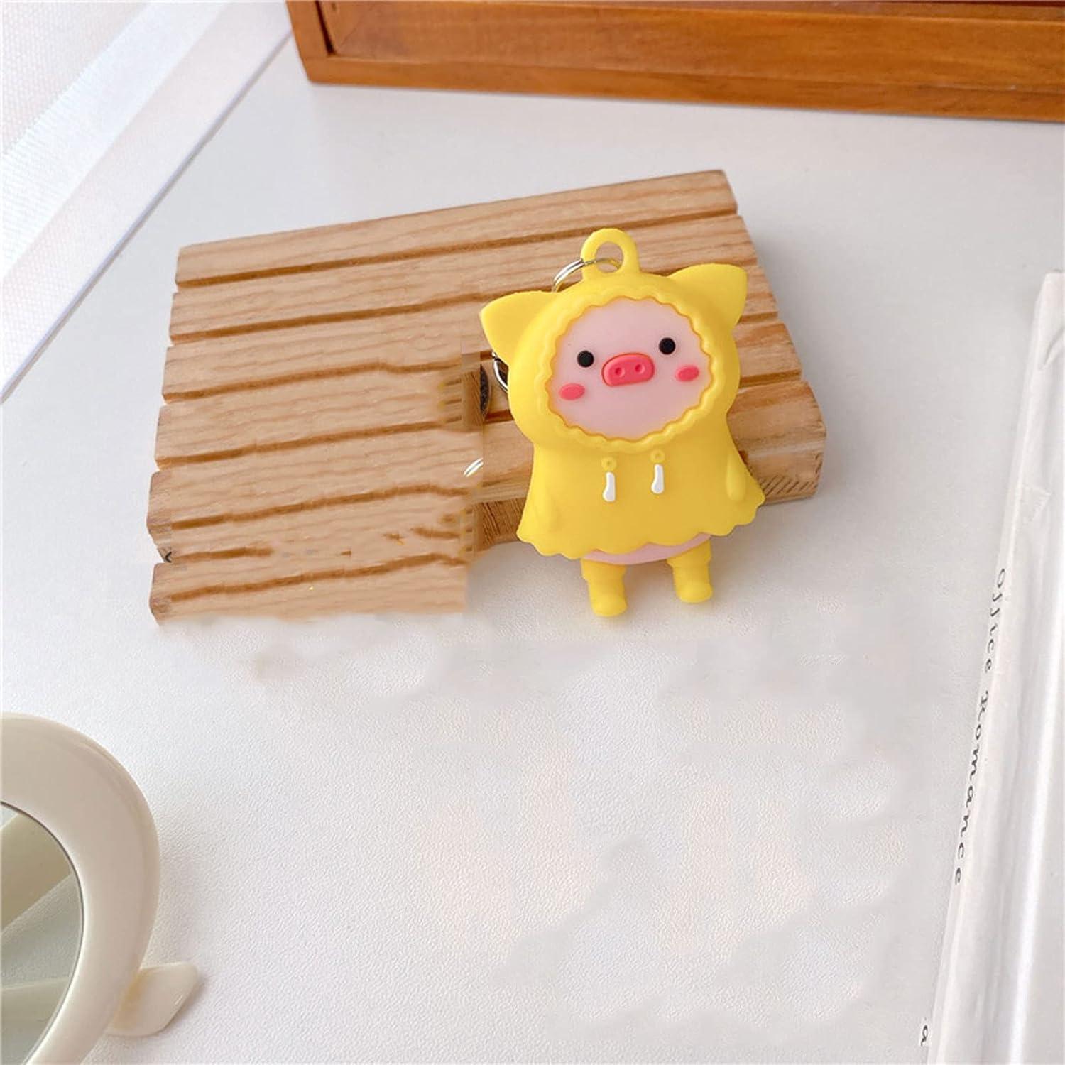 Funda Silicona Cerdito Impermeable Rertnocnf para AirTag