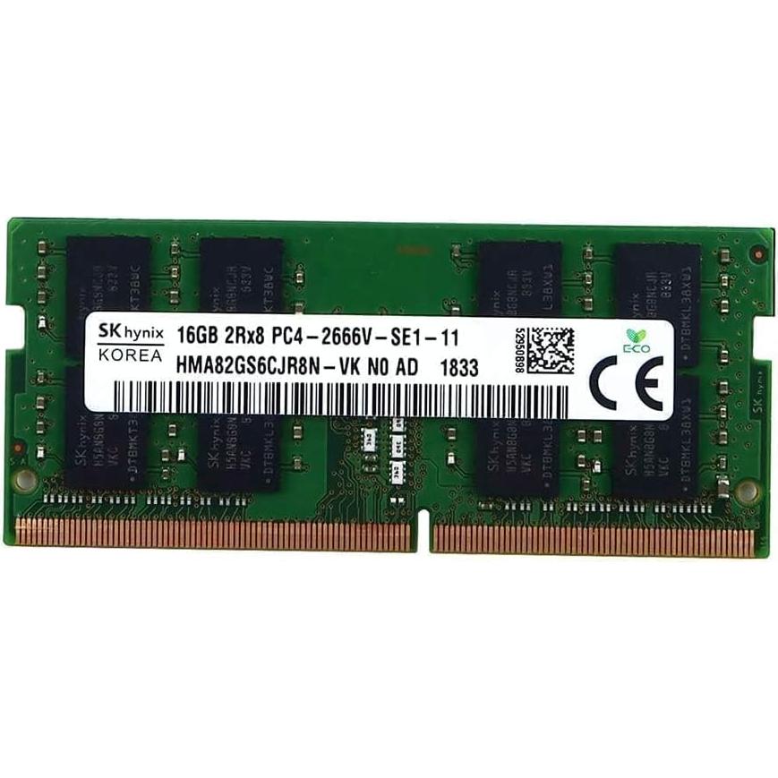 Módulo de Memoria RAM 16GB DDR4 Hynix HMA82GS6CJR8N 2666MHz