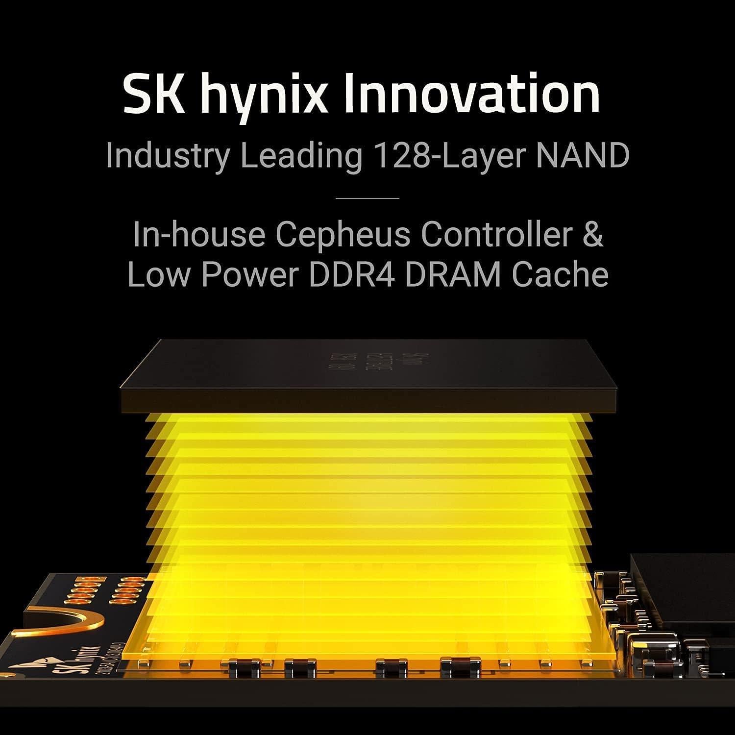 SSD M.2 500GB SK hynix Gold P31 PCIe NVMe 3.0 hasta 3500MB/s