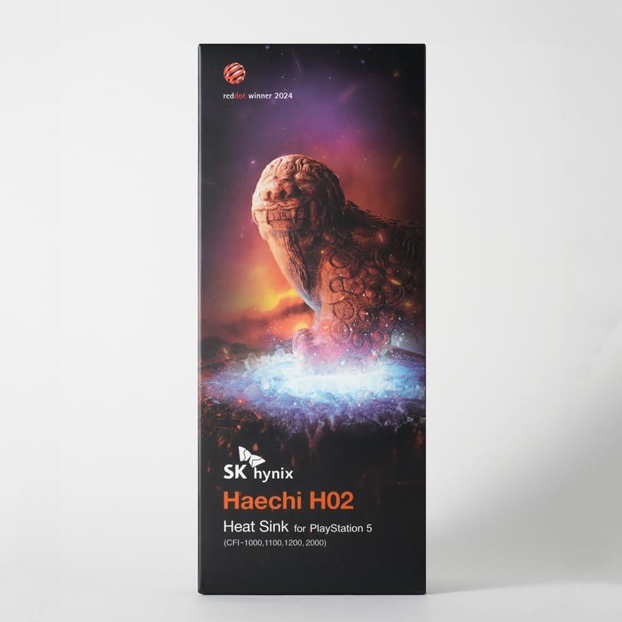 Disipador SK hynix Haechi H02 para SSD M.2 PS5 - Aluminio