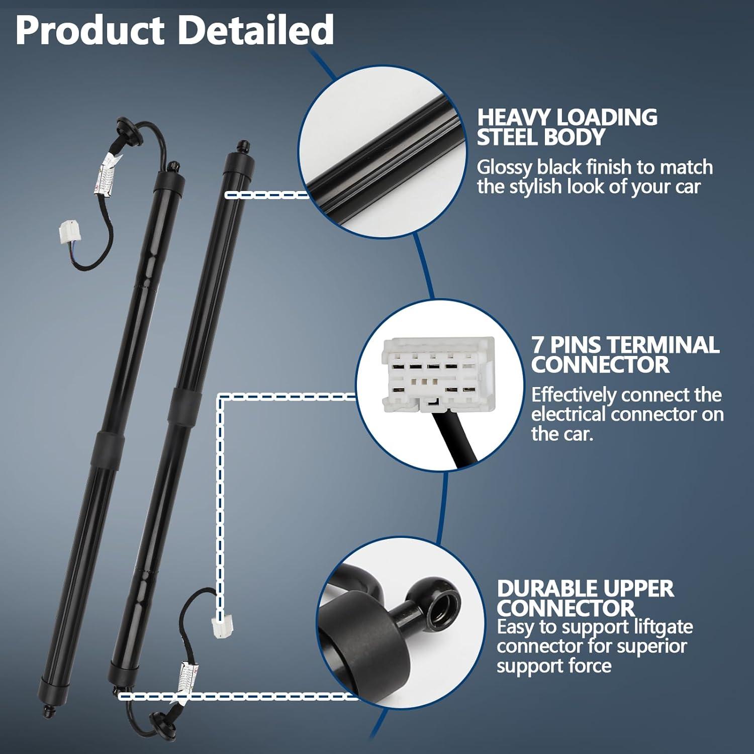 Amortiguadores traseros eléctricos B.ZSSY para Nissan Rogue 2014-2019