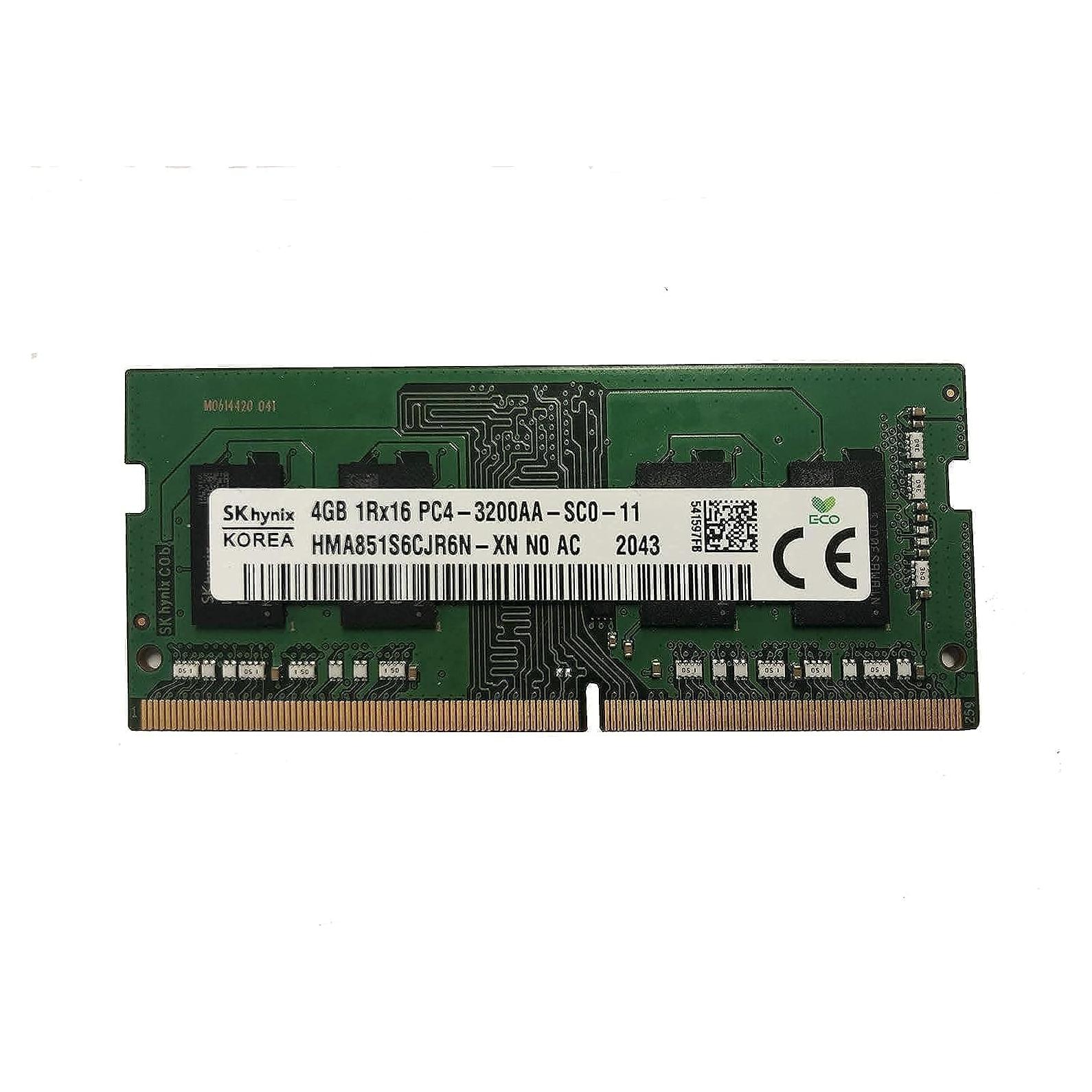 Memoria RAM 4GB DDR4 3200MHz SK Hynix SODIMM 1.2V