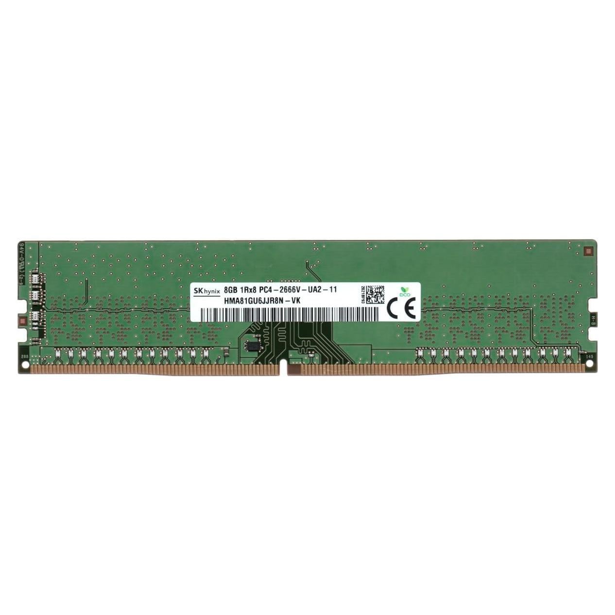 HMA81GU6JJR8N-VK HYNIX 8GB 1RX8 PC4-2666V-U Memory Module (1X8GB)