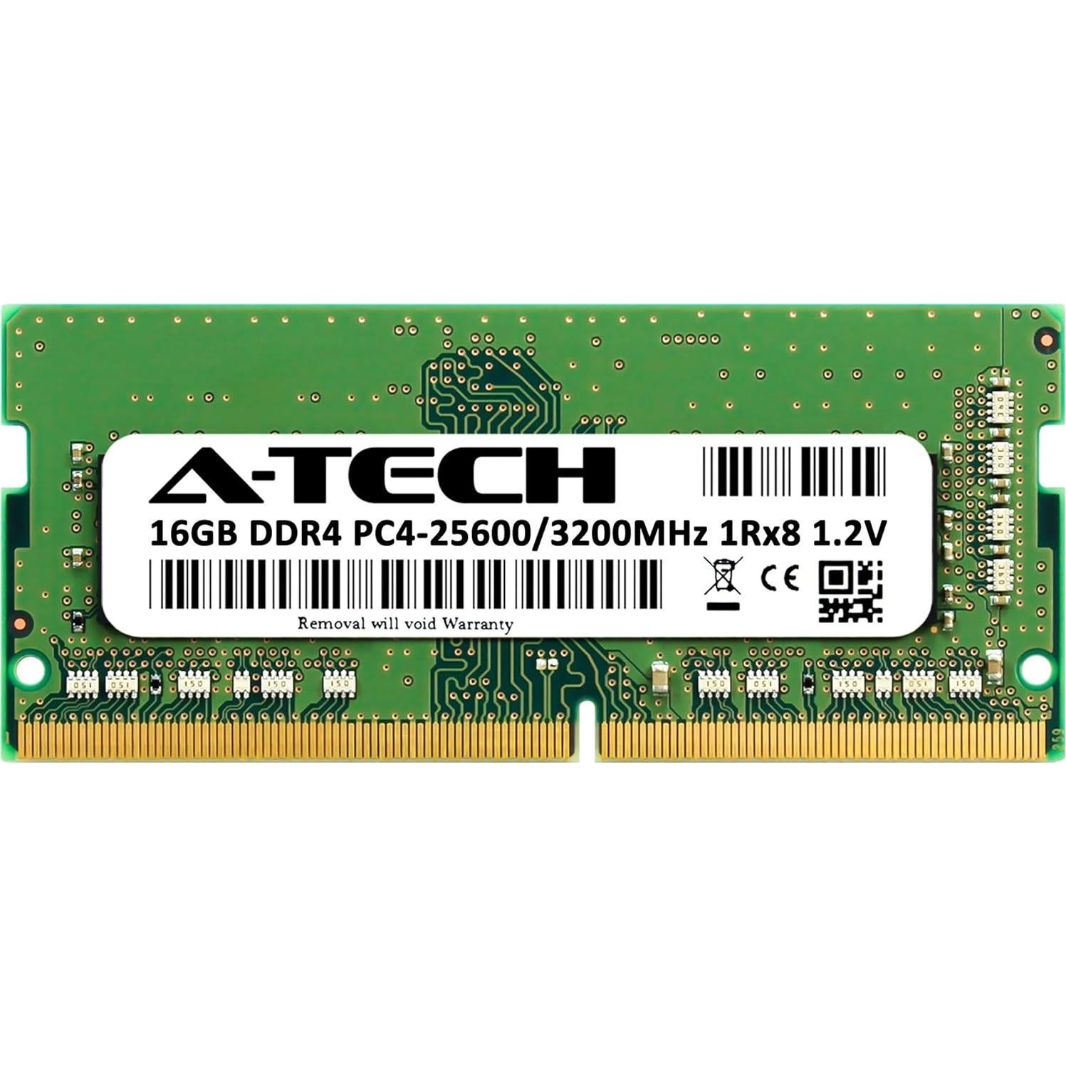 Memoria RAM A-Tech 16GB DDR4 3200MHz SO-DIMM 1.2V