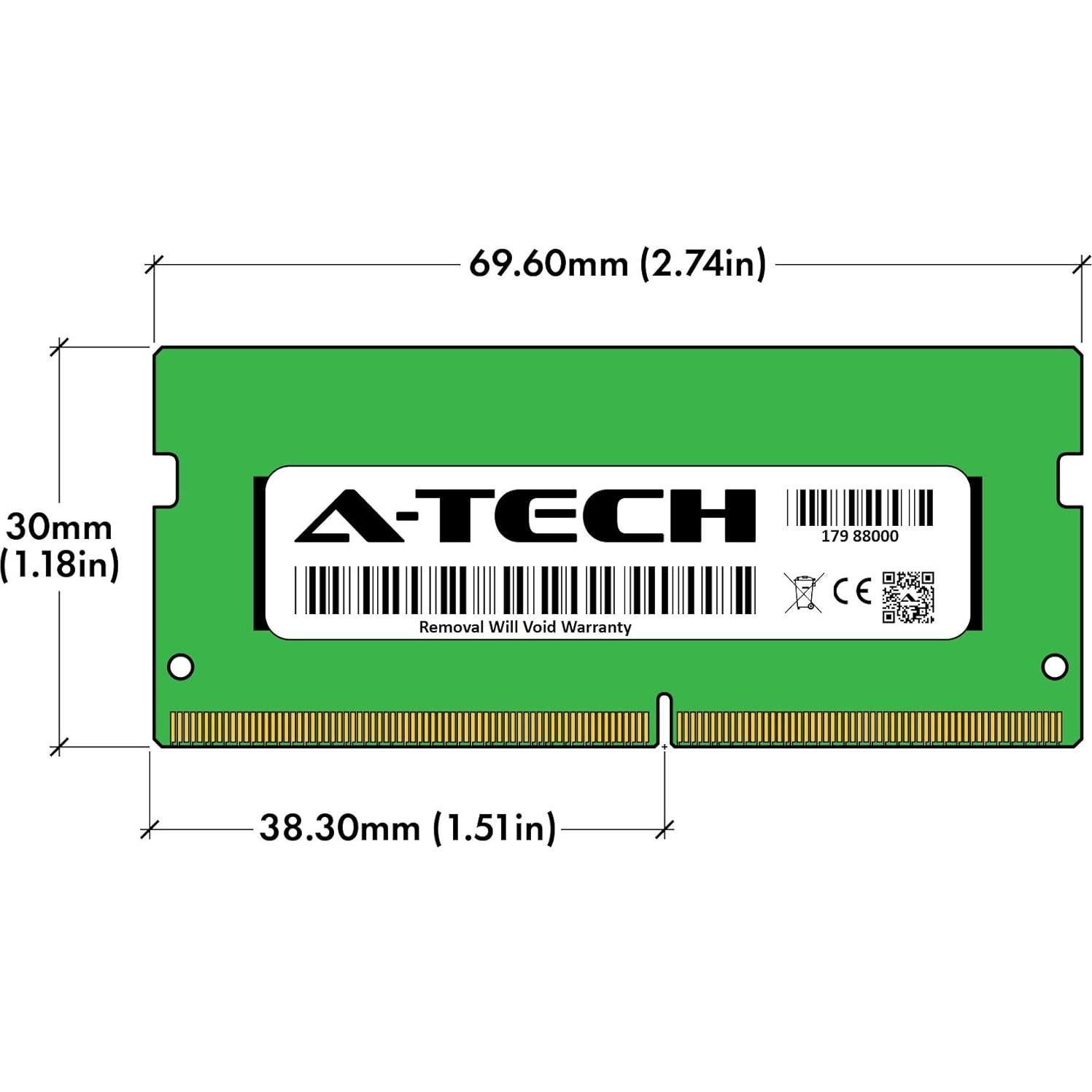 Memoria RAM A-Tech 16GB DDR4 3200MHz SO-DIMM 1.2V