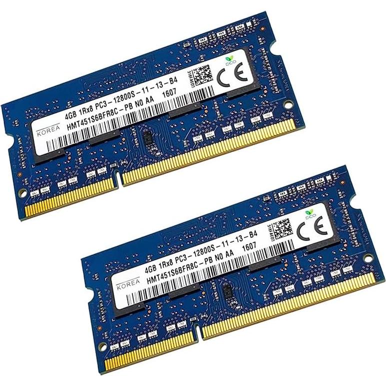 Memoria RAM Laptop Genérico 8GB (2x4GB) DDR3 SoDIMM 1600MHz