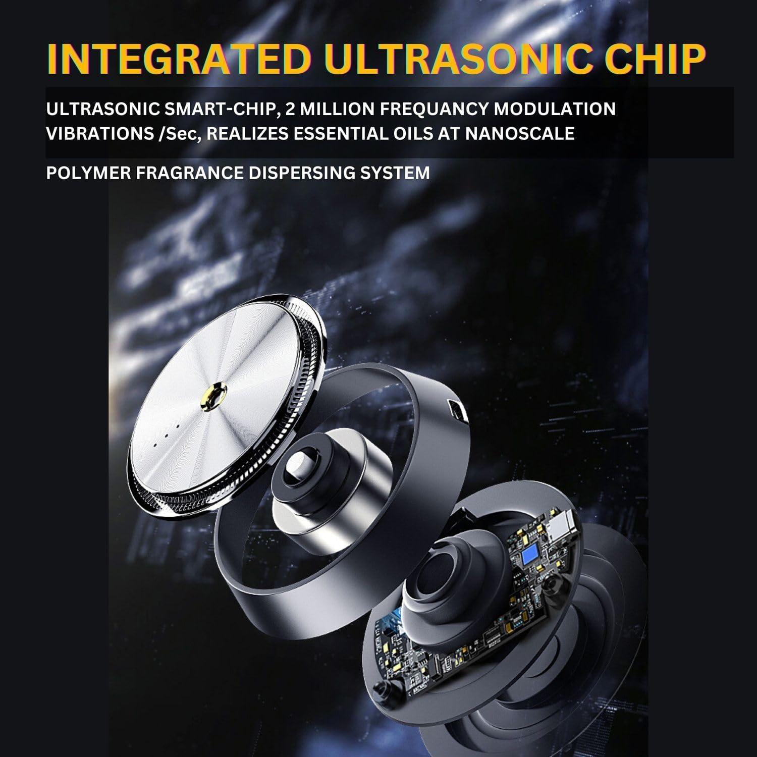 Difusor de Aromaterapia Inteligente Dive and Drive - Negro