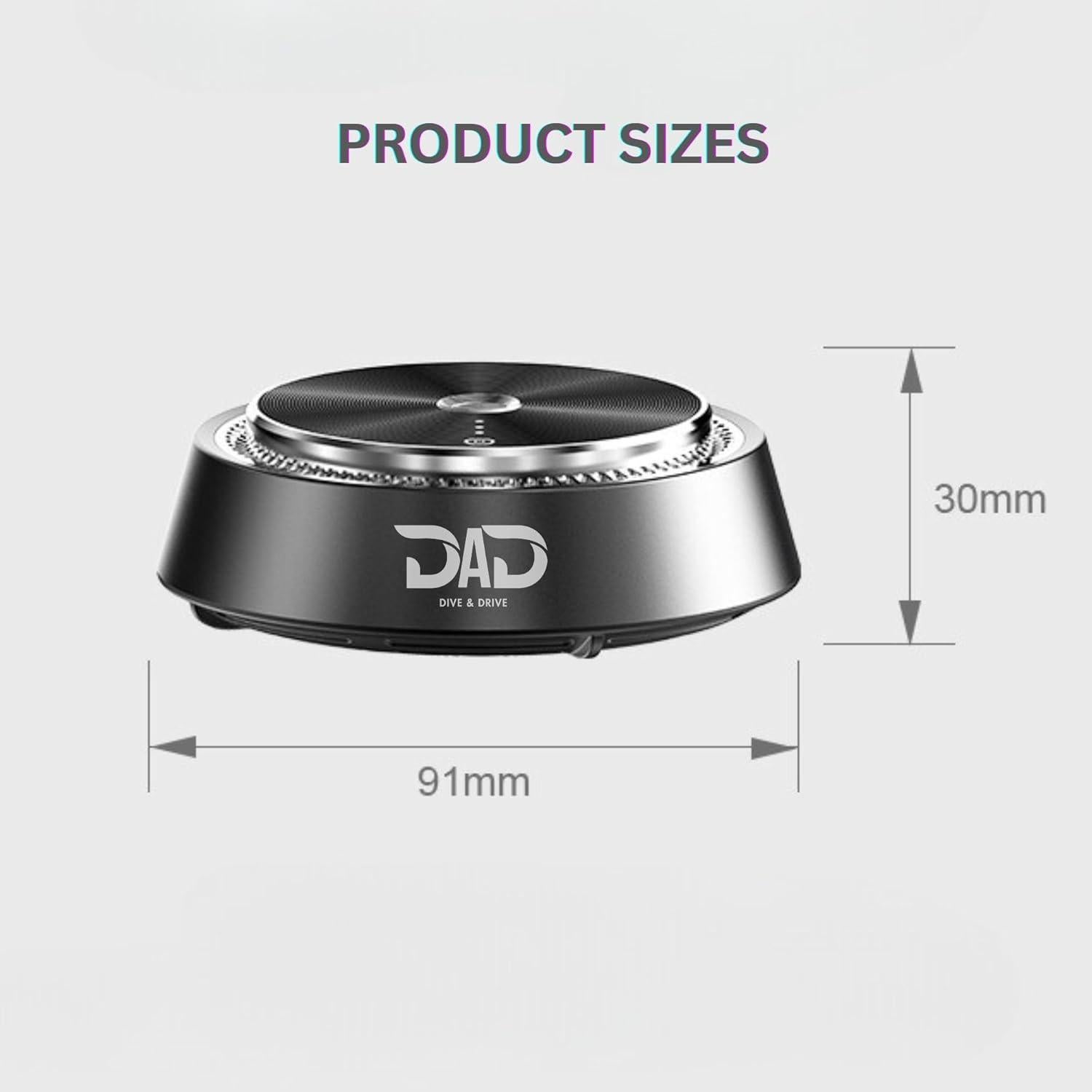 Difusor de Aromaterapia Inteligente Dive and Drive - Negro