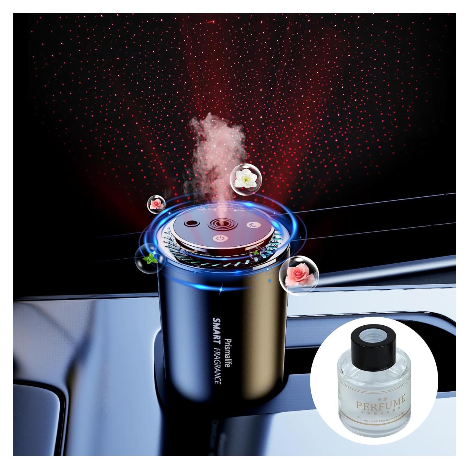 Ambientador de Coche Inteligente Drift con Proyector de Estrellas 50ml