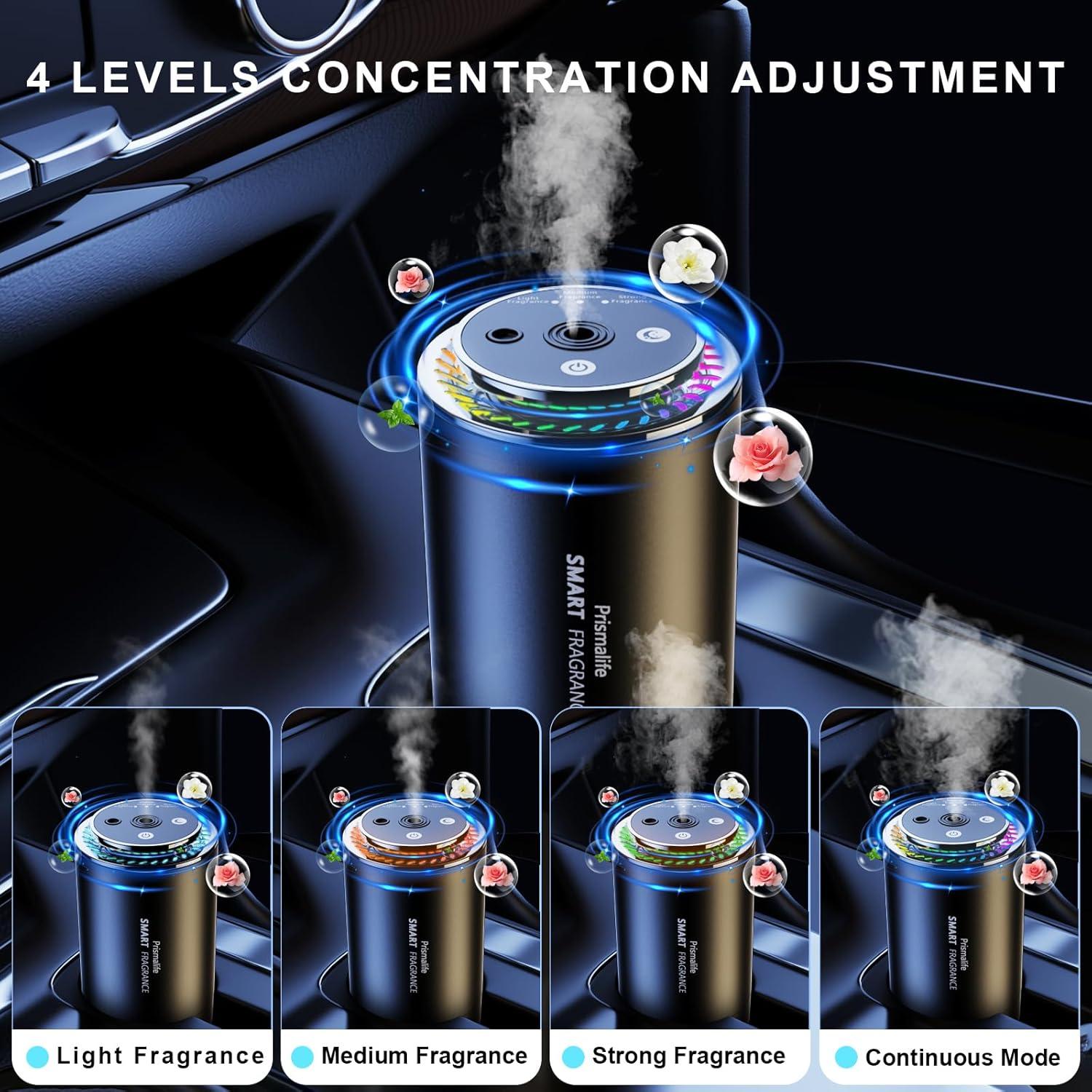 Ambientador de Coche Inteligente Drift con Proyector de Estrellas 50ml