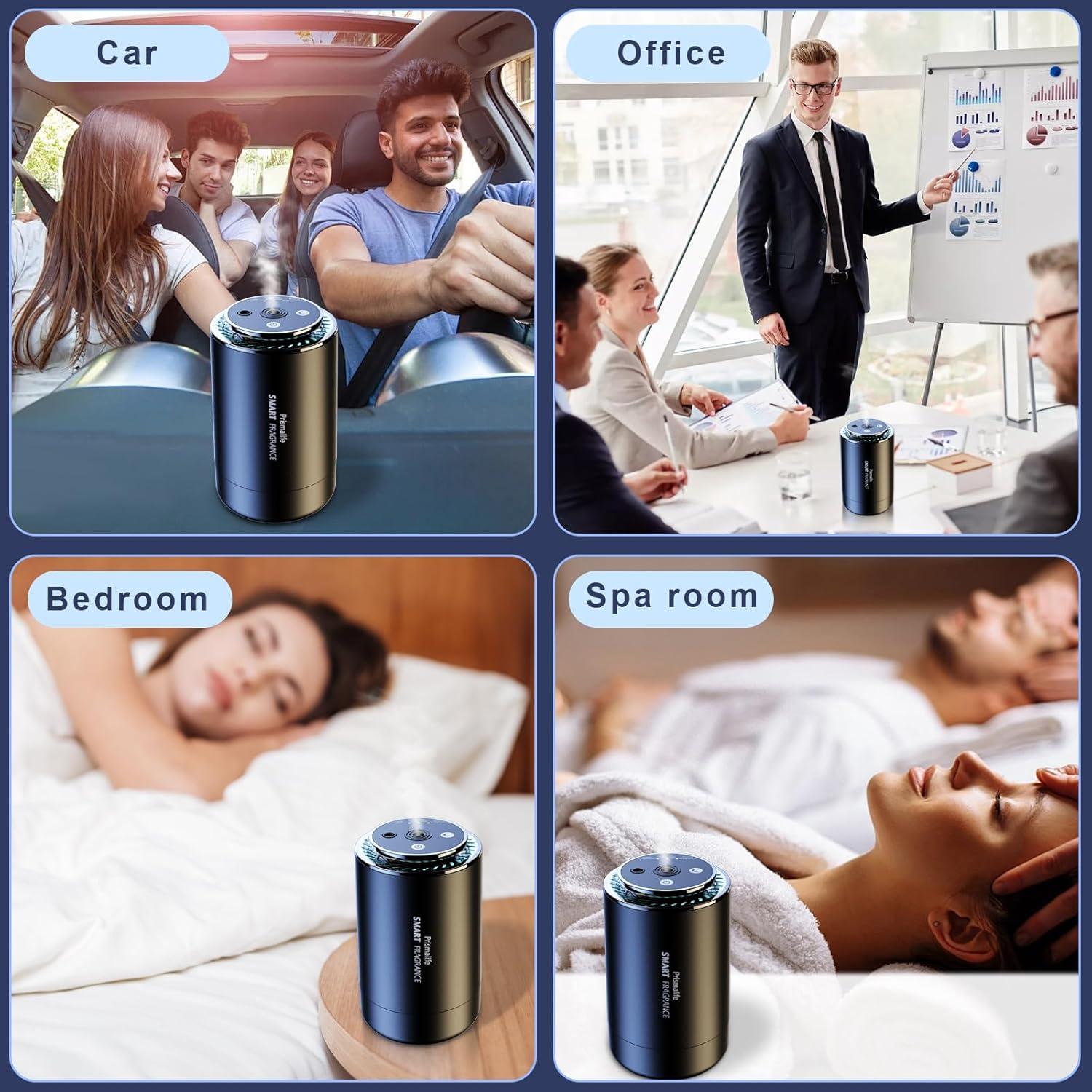 Ambientador de Coche Inteligente Drift con Proyector de Estrellas 50ml