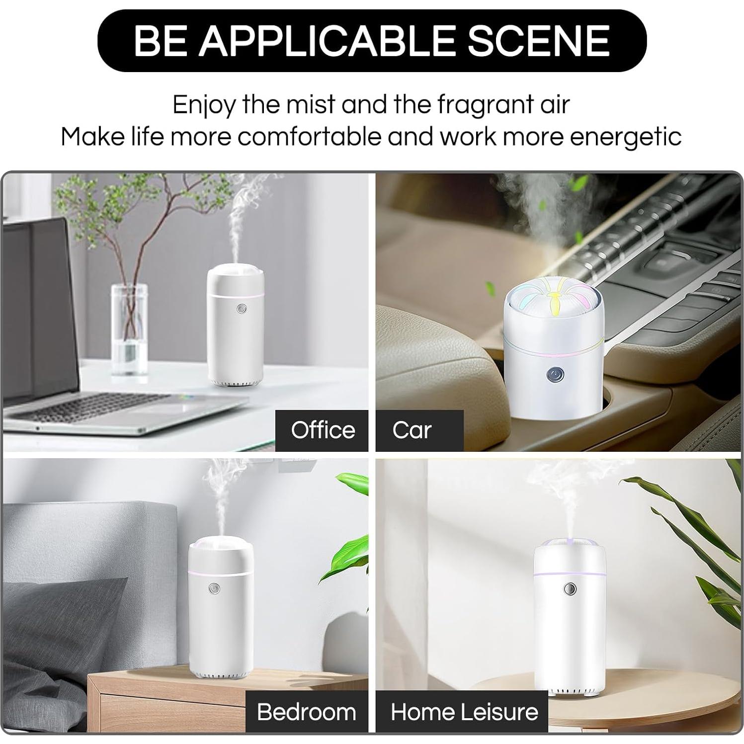 Difusor de Coche Gonlink XXJ-F1 Humidificador USB 100ml Blanco