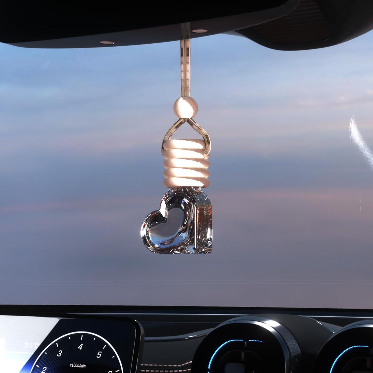 5PCS Ambientador Colgante para Auto Couslcd 8ml Corazón