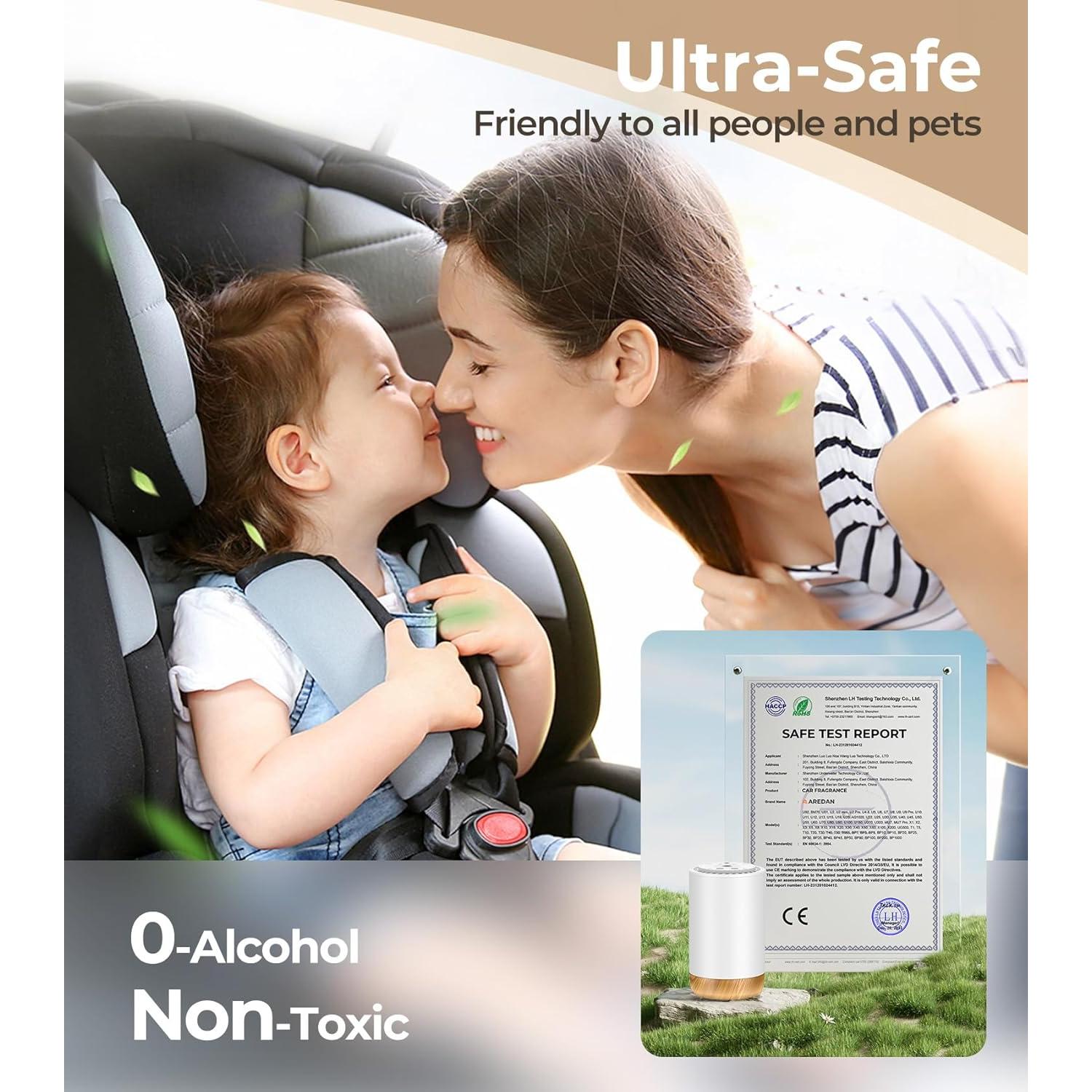 Difusor de Aromas MINISO Lavanda Sin Agua 50ml Portátil