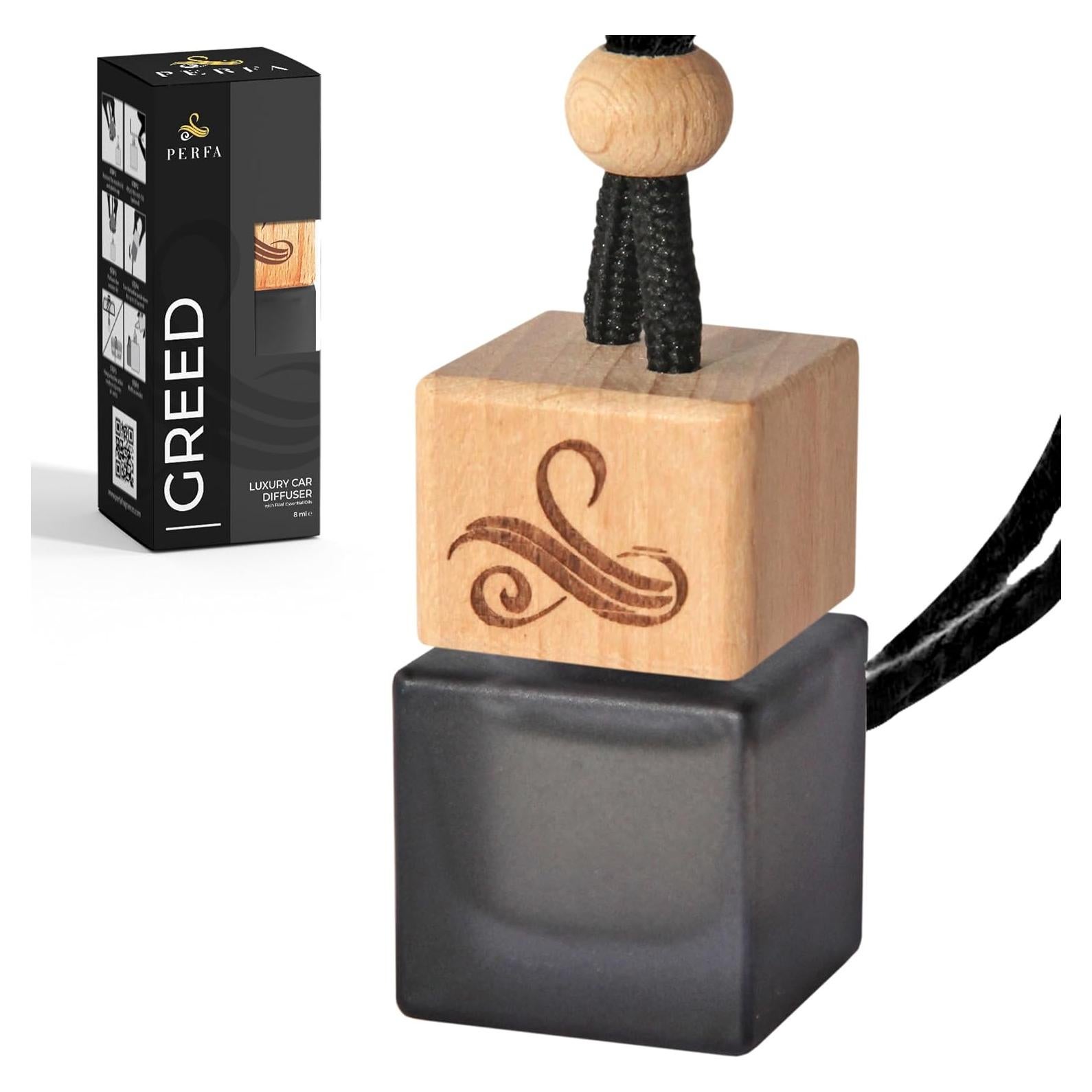 Ambientador de Coche Greed Perfa | Fragancia Lujosa | 3 Meses