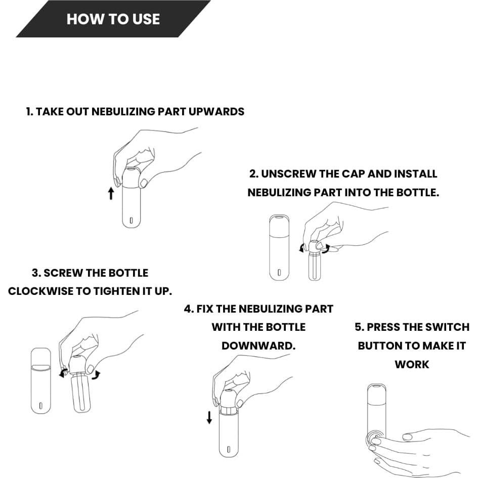 Difusor de Aroma Ultrasónico Capsule 33 para Auto - 6 Fragancias